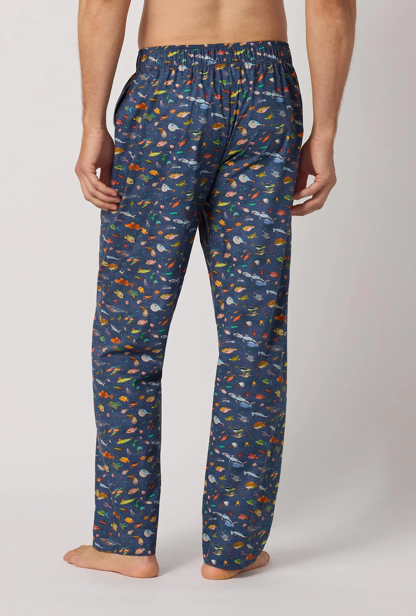 Brian's Aquarium Men's Woven Tana Lawn® Pj Pant Made With Liberty Fabrics - Image 3