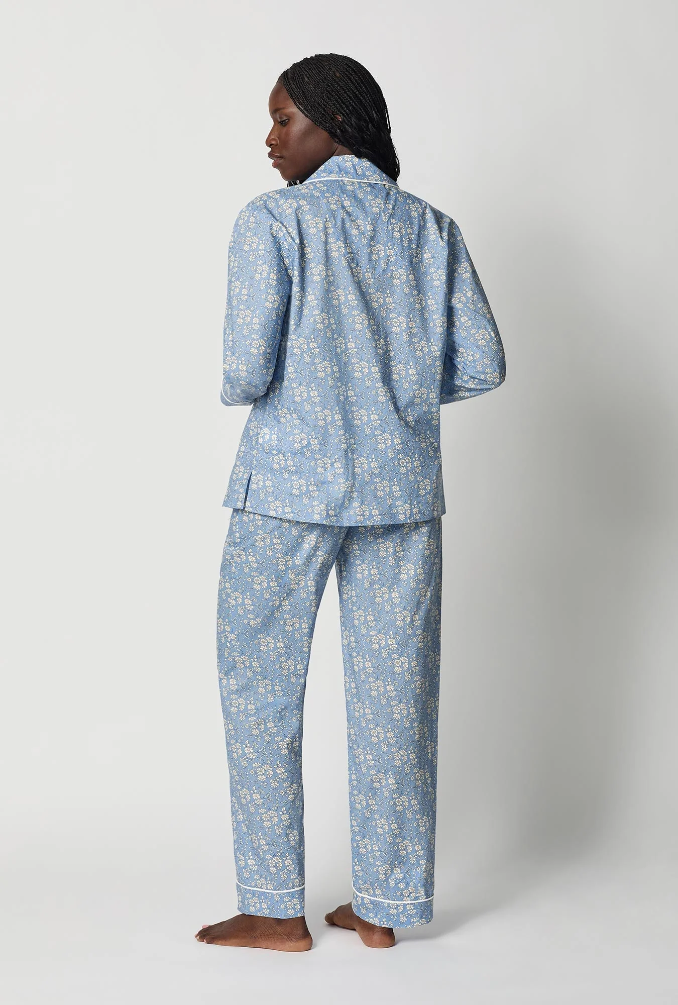Capel Long Sleeve Classic Woven Tana Lawn® Pj Set Made With Liberty Fabric - Image 4