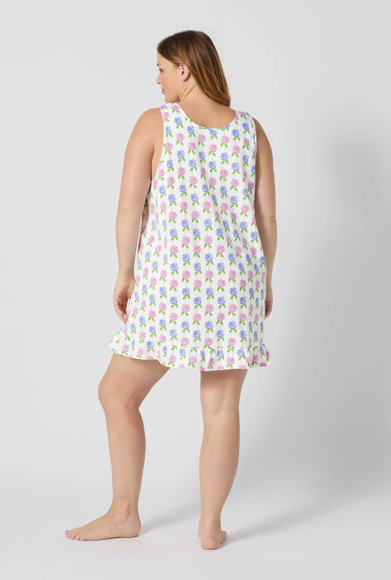 Cottage Parlor Ruffle Stretch Jersey Chemise - Image 6