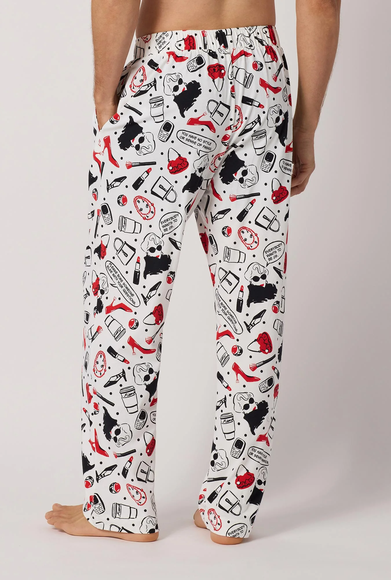 Devil Wears Prada Men's Stretch Jersey Pj Pant - Image 3