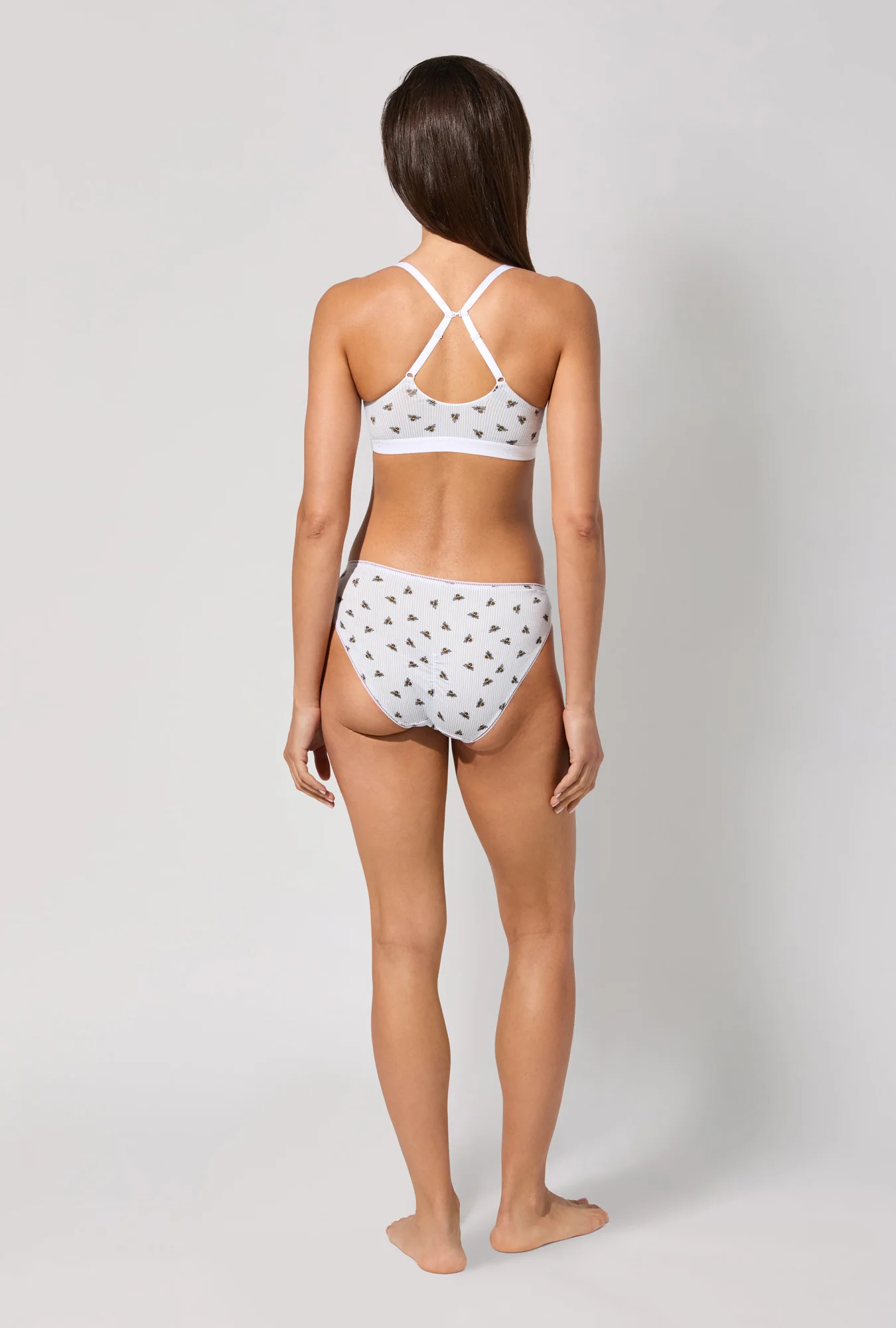 Honey Bees Stretch Jersey Bralette - Image 5