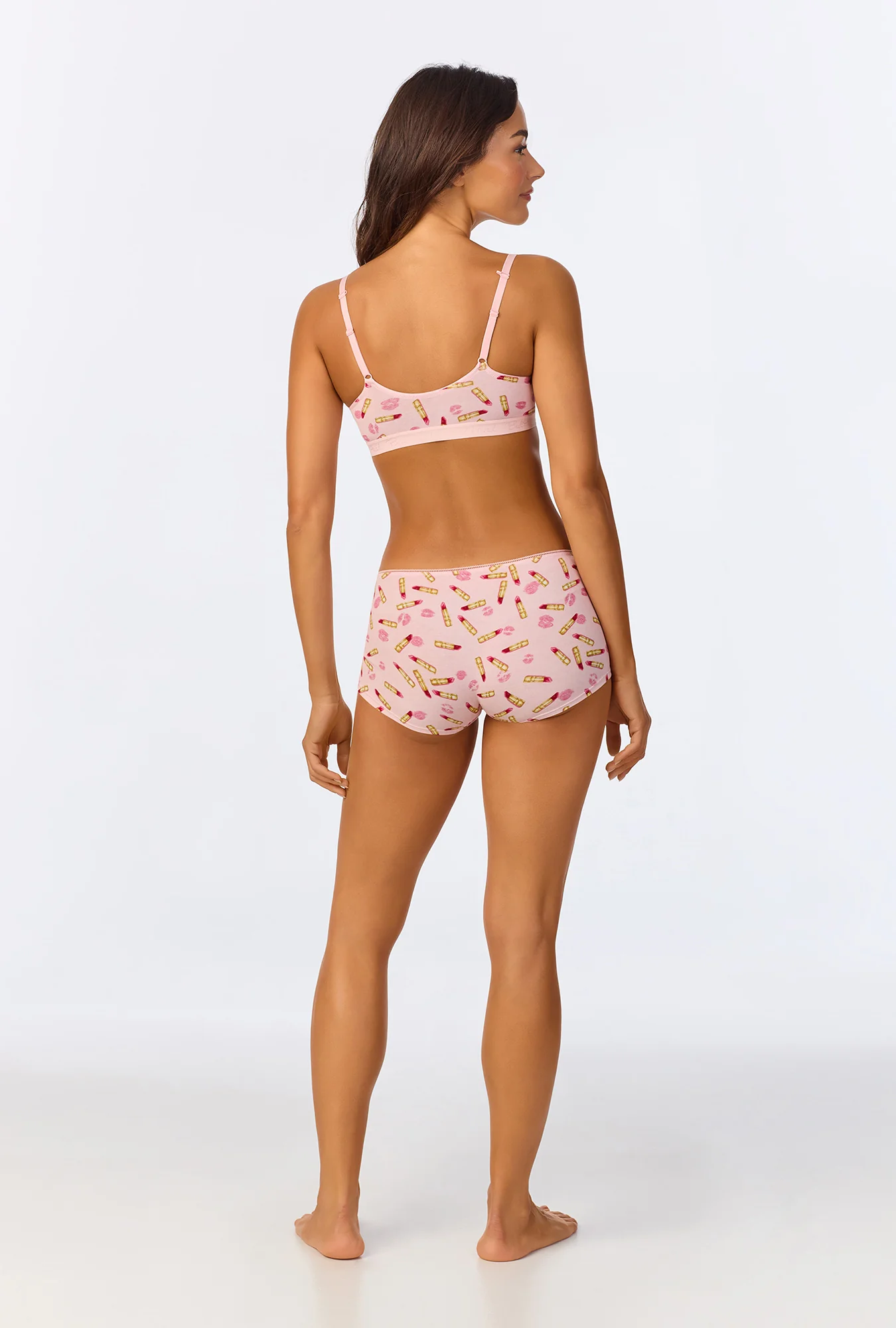 Hot Lips Stretch Jersey Bralette - Image 4
