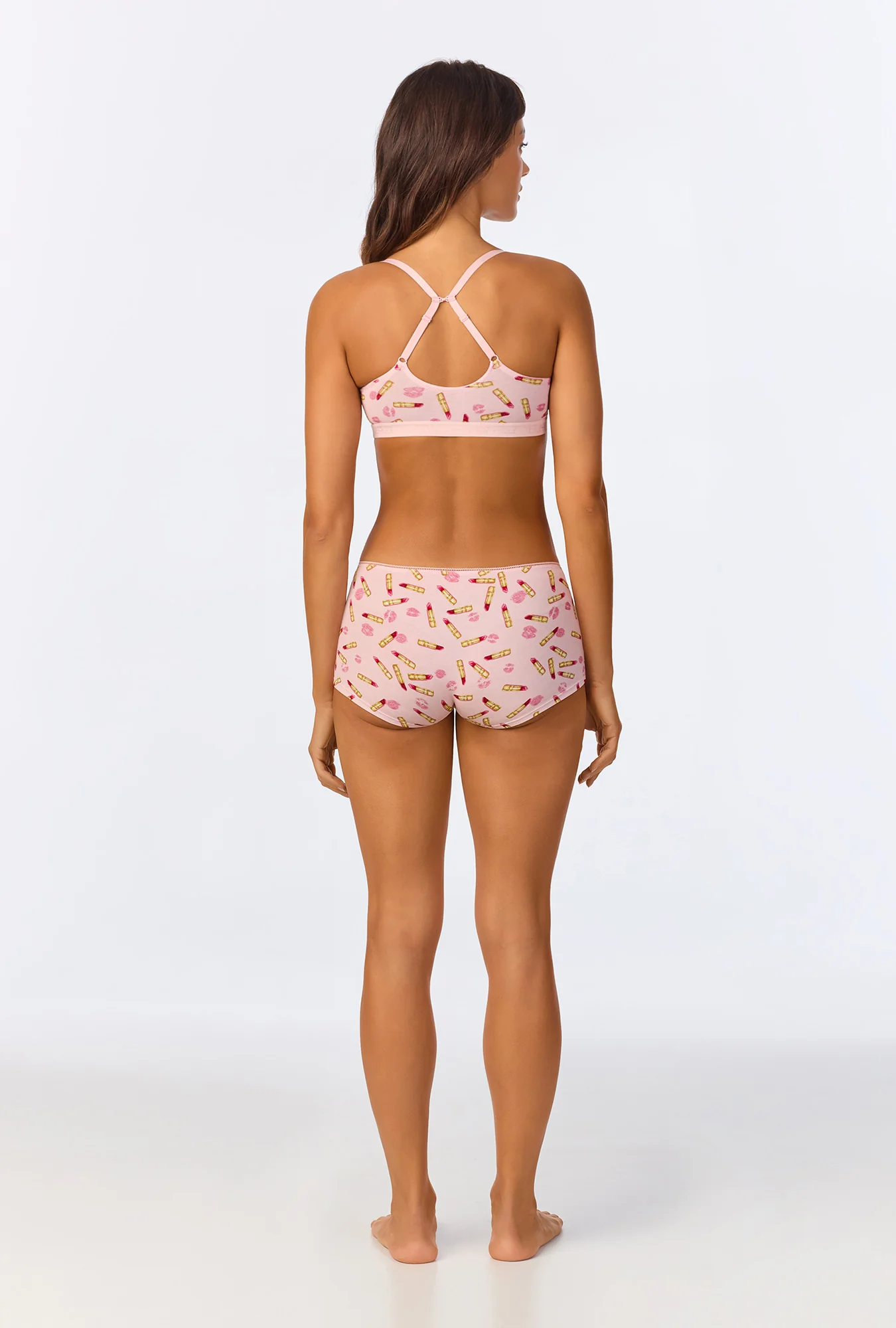 Hot Lips Stretch Jersey Bralette - Image 5