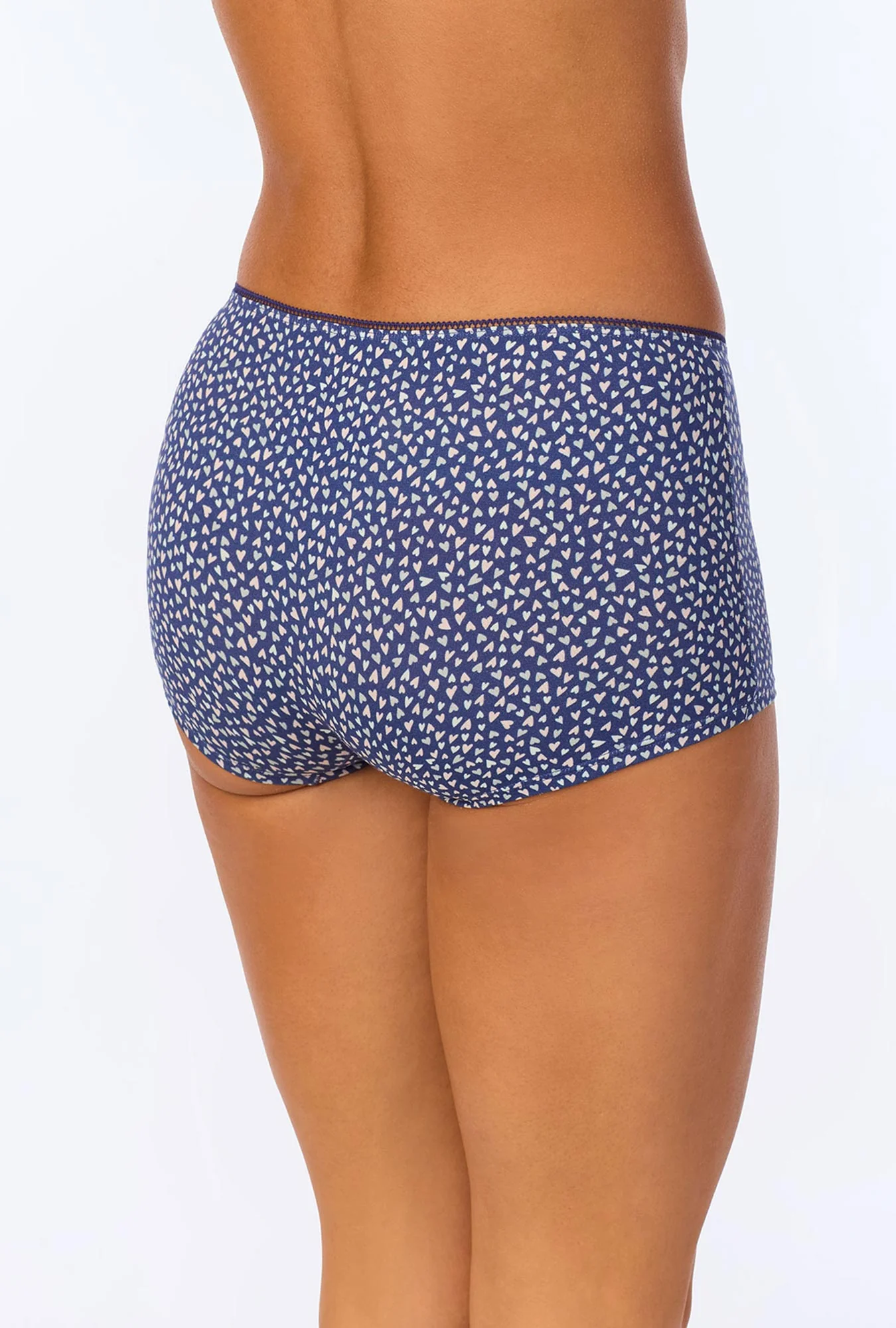 Love Is All You Need Stretch Jersey Boyshort Underwear - Image 2