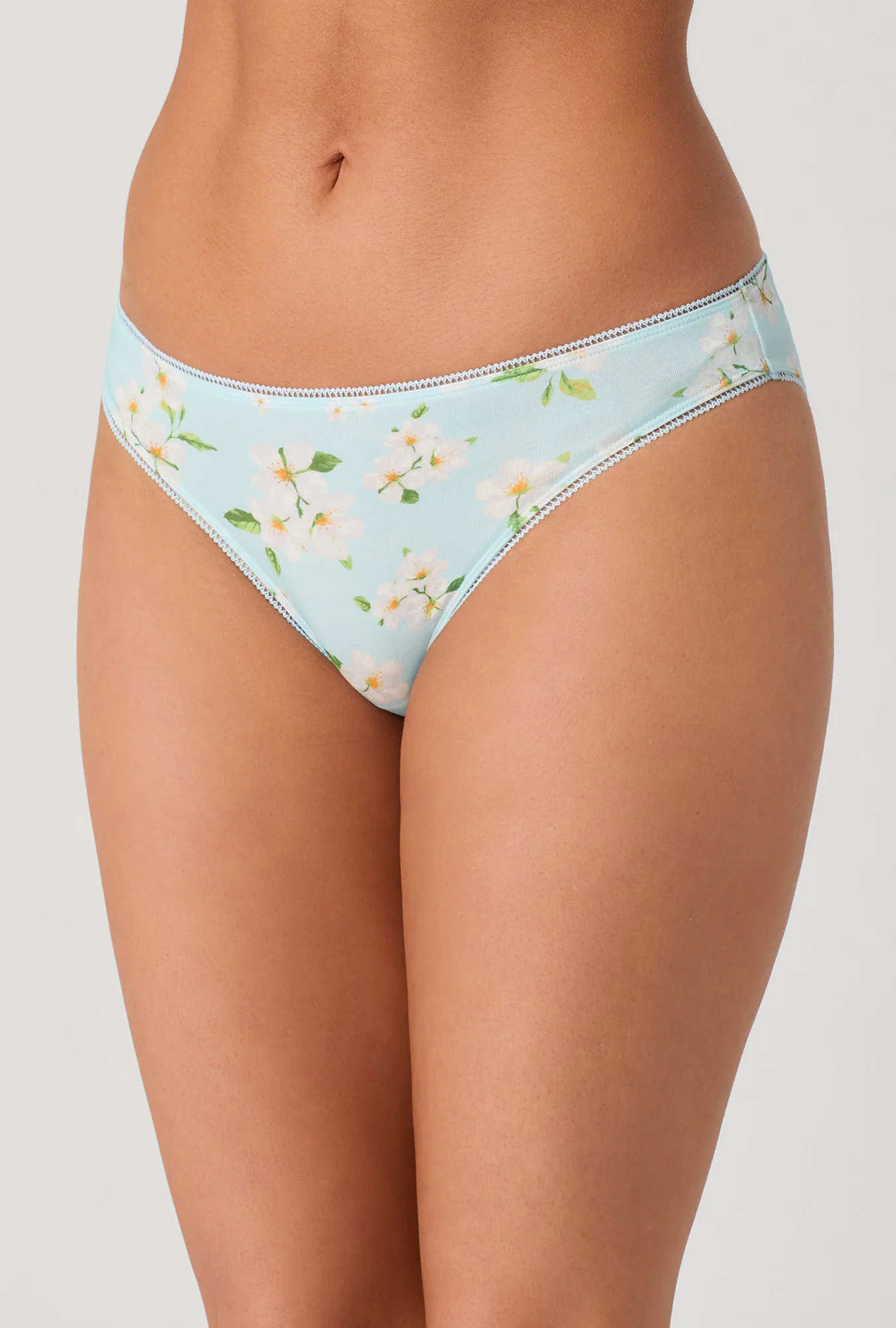 Magnolia Breeze Stretch Jersey Bikini Underwear