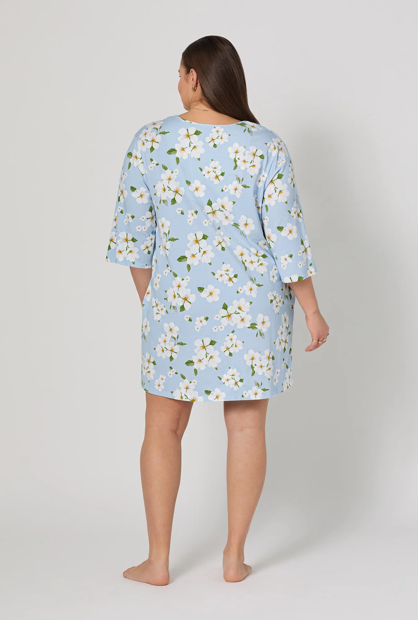 Magnolia Breeze Stretch Jersey Sleep Dress - Image 5