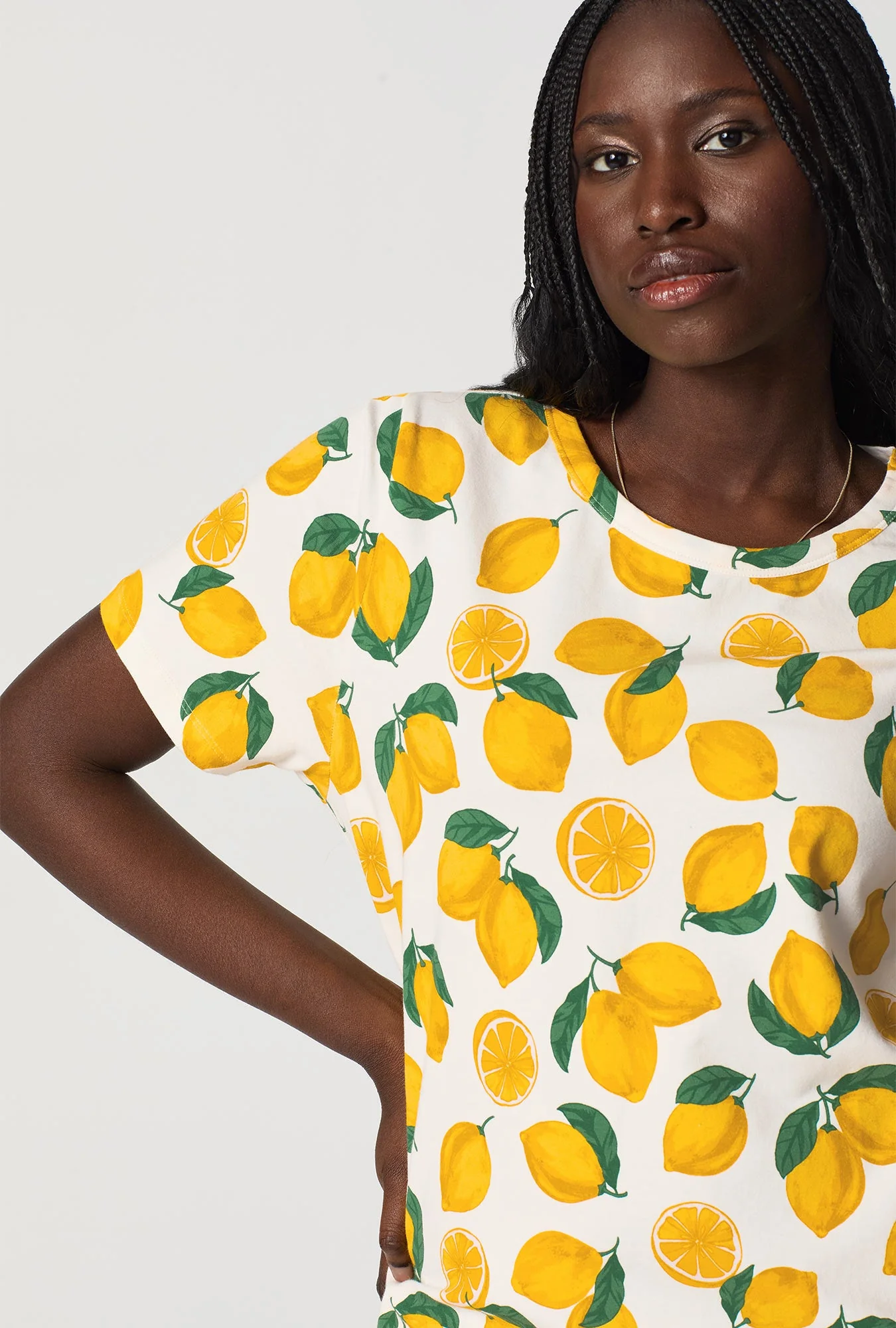 Main Squeeze Stretch Jersey T-Shirt Sleep Dress - Image 3