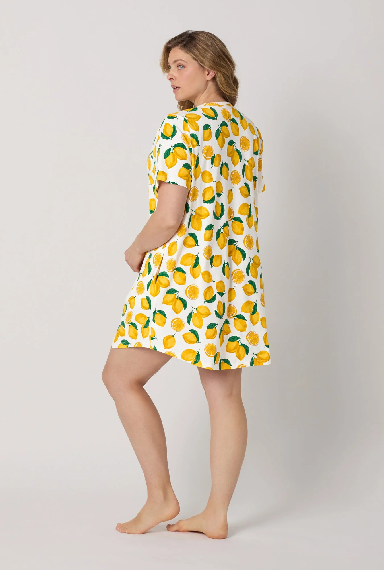 Main Squeeze Stretch Jersey T-Shirt Sleep Dress - Image 6