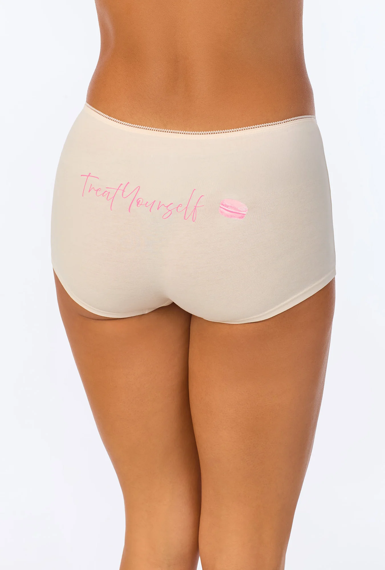 Marshmallow Stretch Jersey Boyshort Underwear - Image 2