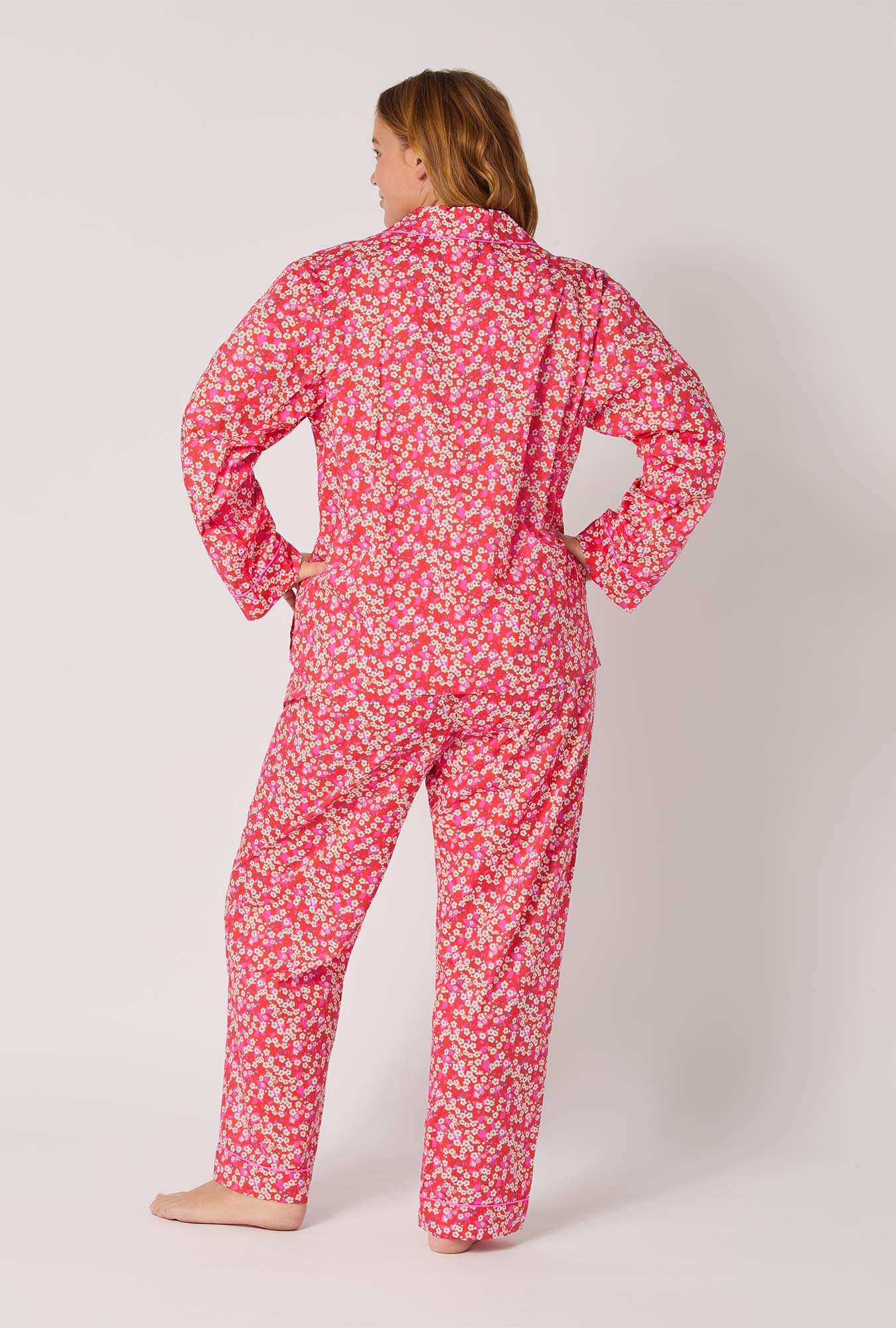 Mitsi Long Sleeve Classic Woven Tana Lawn® Pj Set Made With Liberty Fabric - Image 6