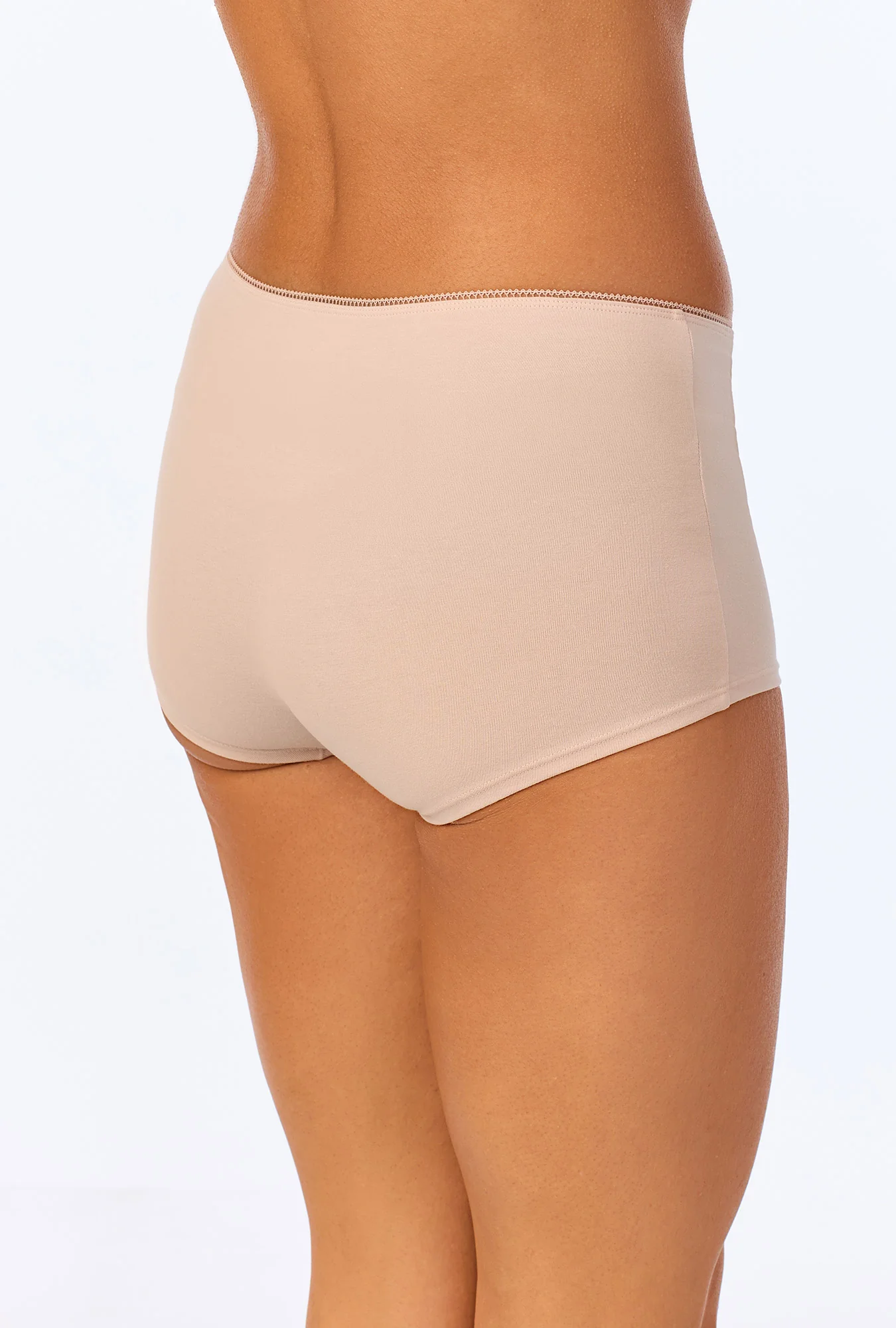 Nude Stretch Jersey Boyshort Underwear - Image 2