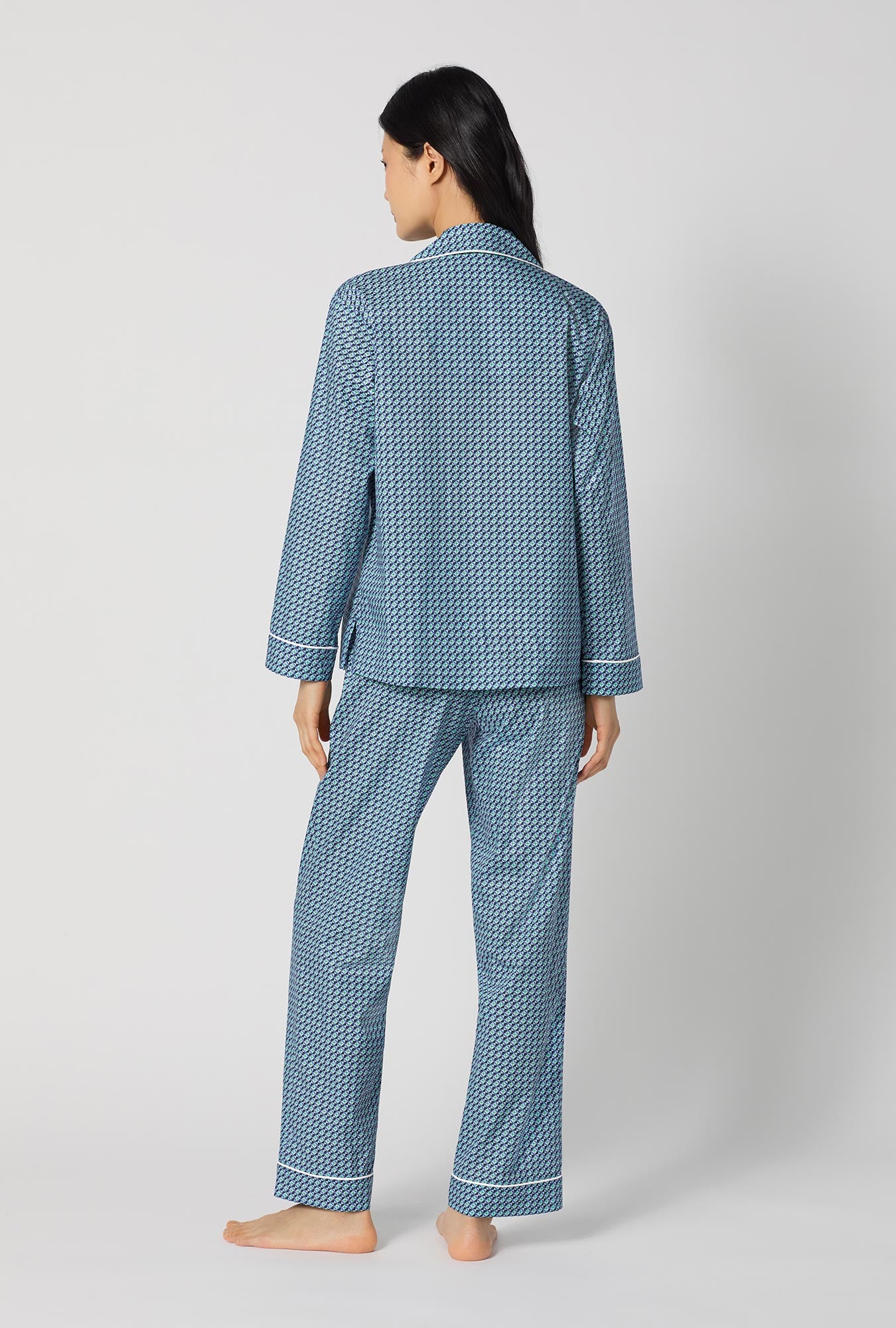 Sebastian Long Sleeve Classic Woven Tana Lawn® Pj Set Made With Liberty Fabrics - Image 5