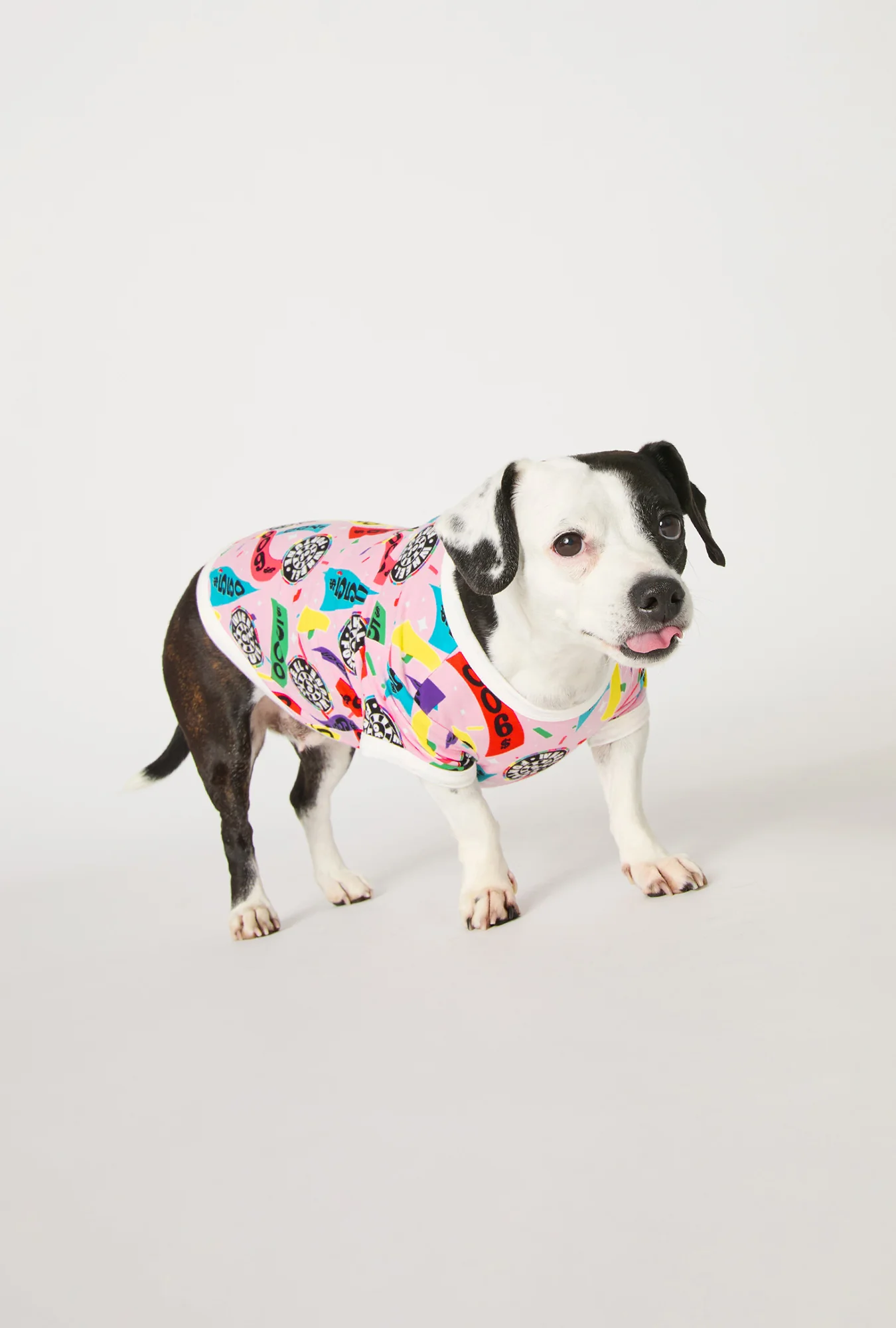 Spin To Win Stretch Jersey Dog Pajama - Image 3
