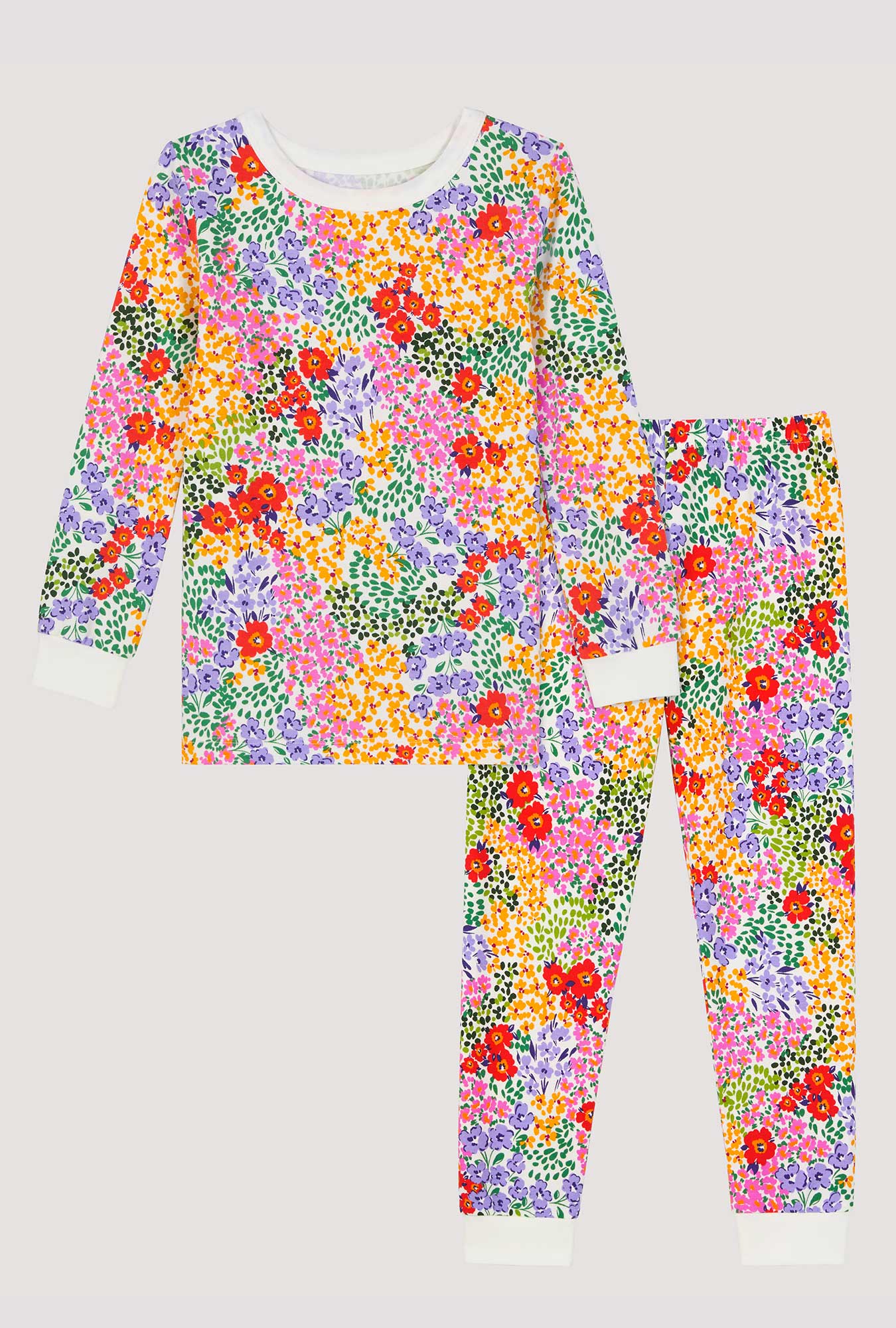 Spring Fields Long Sleeve Stretch Jersey Kids Pj Set - Image 4