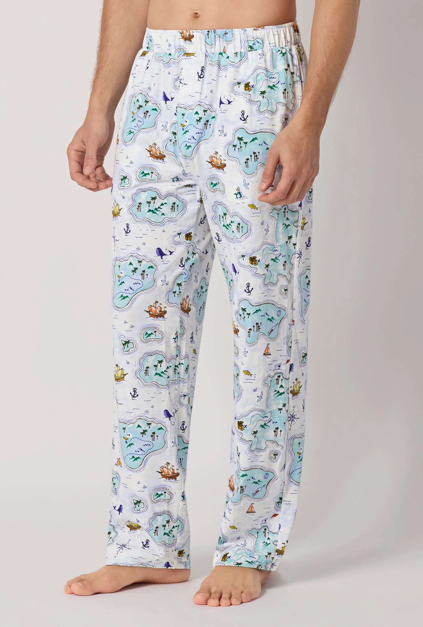 Treasure Hunt Men's Stretch Jersey Pj Pant - Image 2