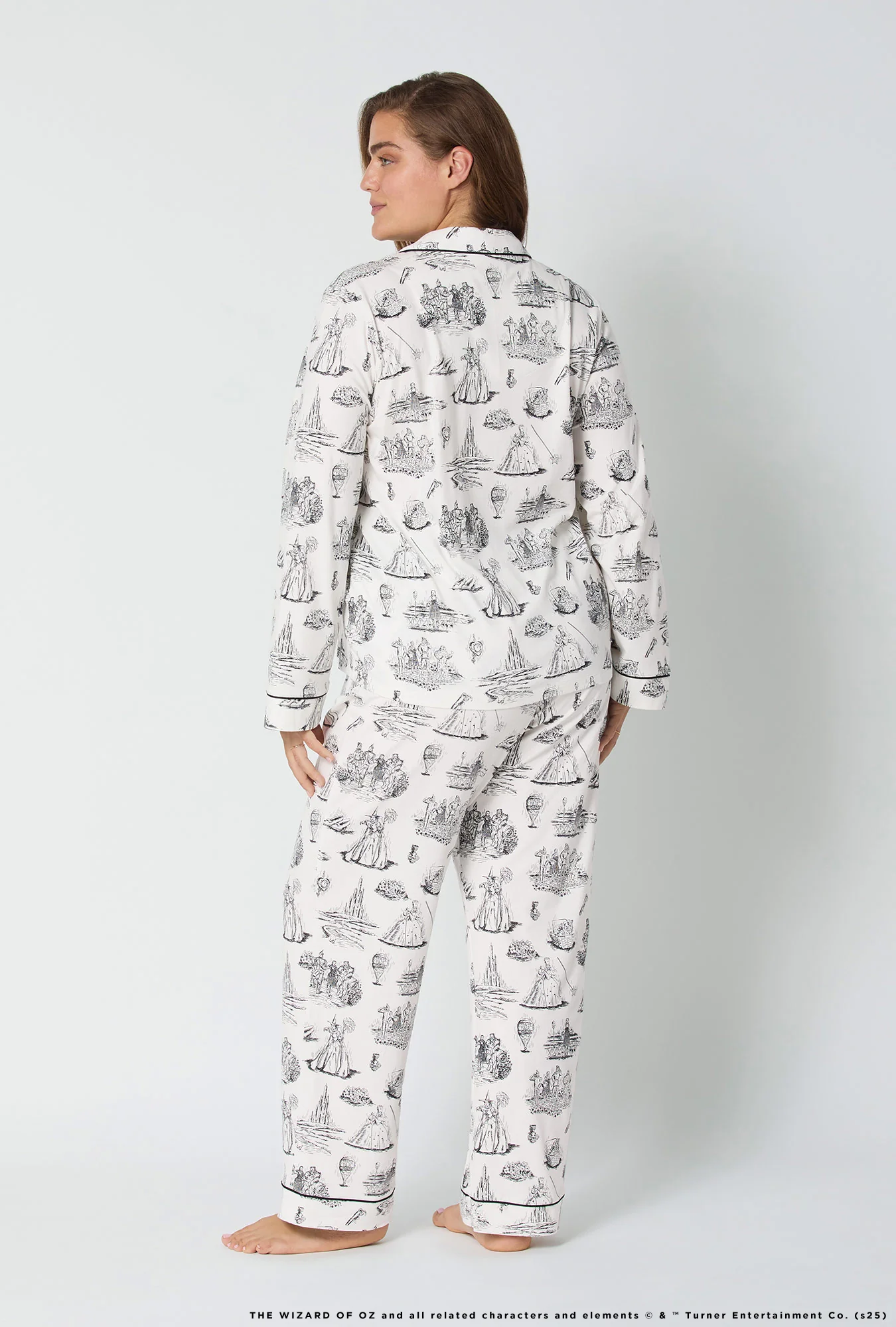 Wizard Of Oz Long Sleeve Classic Stretch Jersey Pj Set - Image 5